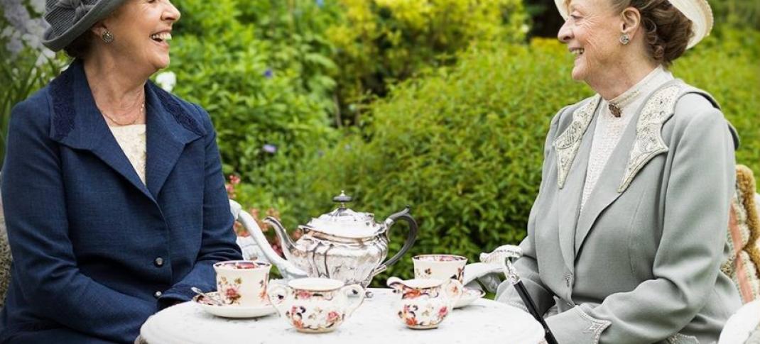 Tea in the Garden, Downton Abbey