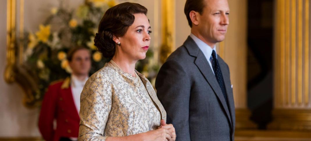 Olivia Colman and Tobias Menzies in "The Crown" Season 3 (Photo: Netflix) 