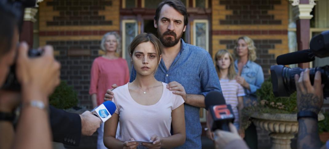 Jenna Coleman and Ewan Leslie in "The Cry" (Photo: BBC/Sundance)