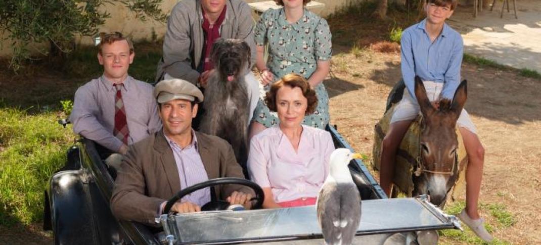 The cast of "The Durrells in Corfu"  (Photo Credit: Courtesy of Joss Barratt for Sid Gentle Films & MASTERPIECE)