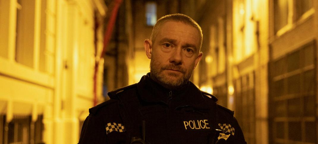 Martin Freeman as Chris Carson in 'The Responder' (Photo: (Rekha Garton/BBC/Dancing Ledge))