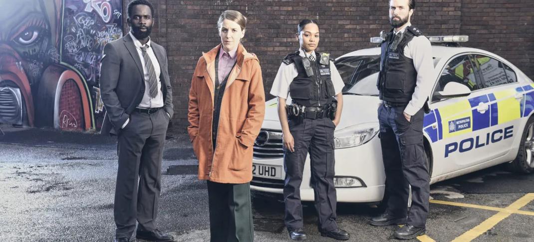 Jimmy Akingbola, Gemma Whelan, Tahirah Sharif, and Emmett J Scanlan in 'The Tower'