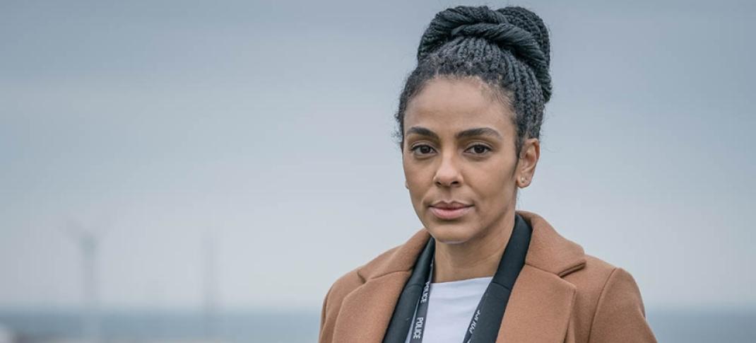 Marsha Thomason as Morecambe CID’s new Family Liaison Officer, DS Jenn Townsend