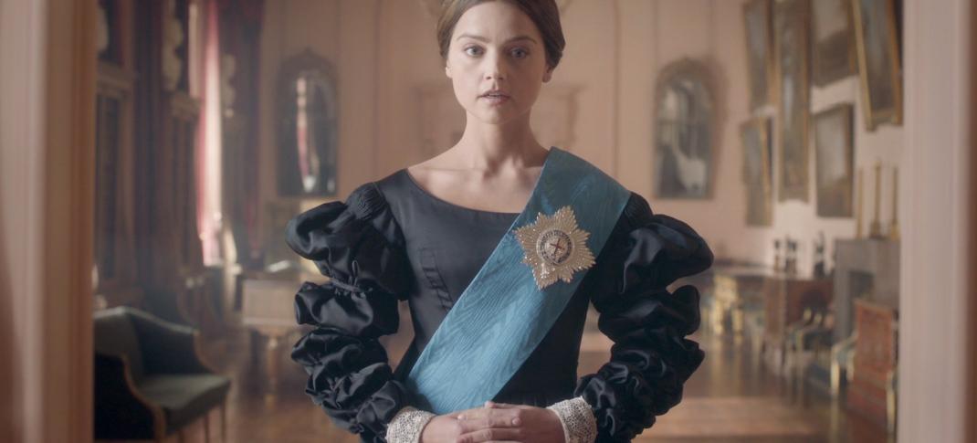 Jenna Coleman as Queen Victoria (Photo: Courtesy of ITV/Screenshot via YouTube)