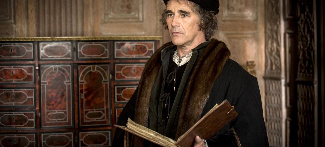 Mark Rylance as Thomas Cromwell in "Wolf Hall" ​(Photo: Courtesy of Ed Miller/Playground & Company Pictures for MASTERPIECE/BBC)