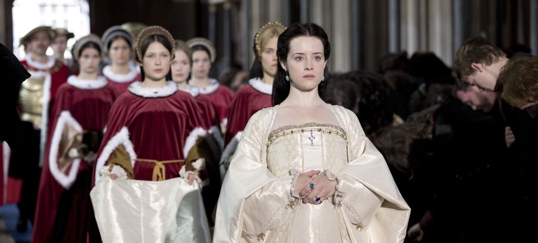 Claire Foy as Anne Boleyn in 'Wolf Hall' Season 1