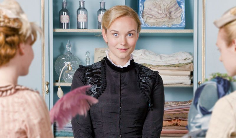 Joanna Vanderham as Denise. (Photo: Courtesy of (C) Jonathan Ford/BBC 2012 for MASTERPIECE)