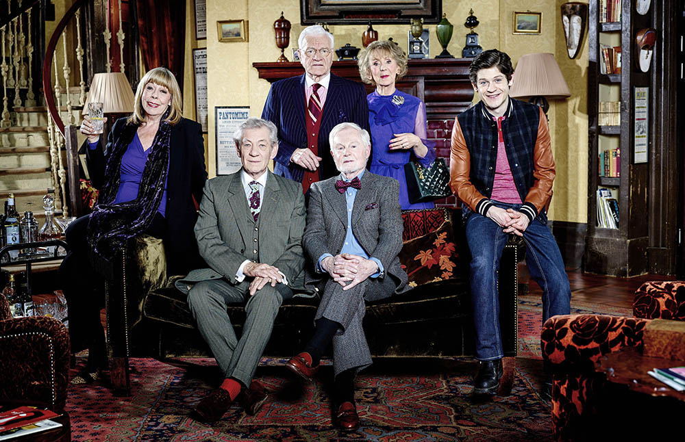 The "Vicious" cast assembles for Season 2. (Photo: ITV)