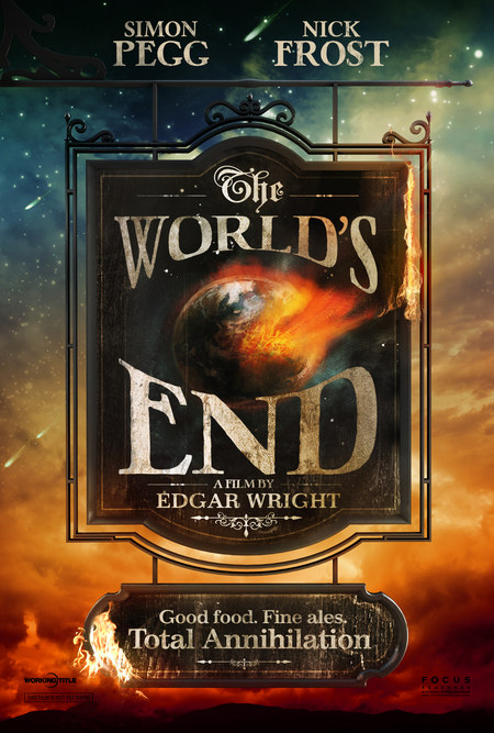 The World's End theatrical poster (Via Movieweb)